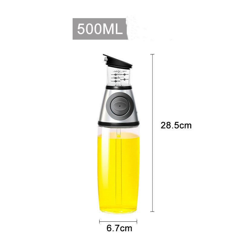 Measurable Glass Bottle for