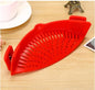 Silicone Clip-on Strainer & Washer Fits All Pot Size