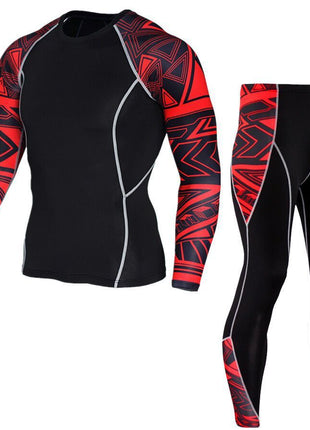 Long Sleeve & Pants Gym Suit