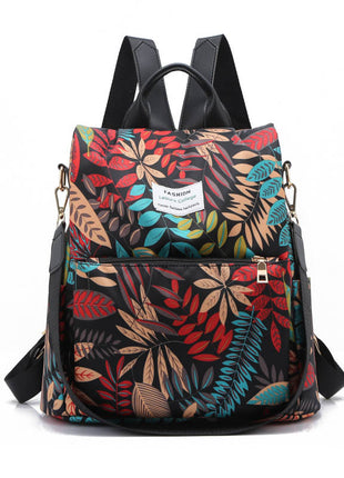 Large capacity anti-theft backpack