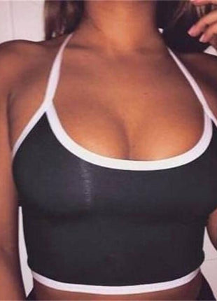 NEW HALTER BRALET CROP TOP