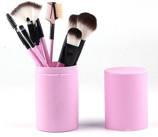 12 pcs Makeup Brush Set in a Box