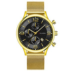 Gold Shell Black Surface