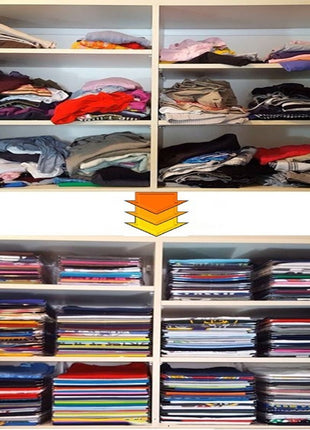 10-Layer Clothes Storage Board – Fold, Stack & Organize Like a Pro