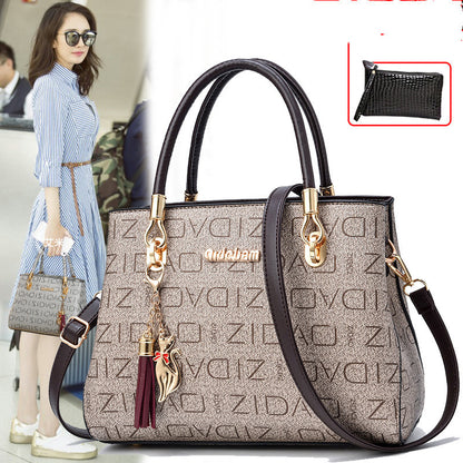 Printed Fashion Big All-match Single Shoulder Bags