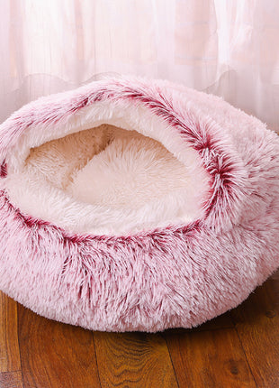 Pet House Warm Room Semi-surrounded Kennel Can't Be Broken