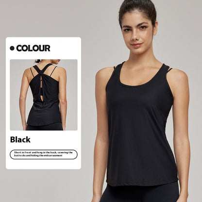 Slim Slimming Hollow Breathable Workout Top