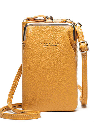 Lychee Pattern Diagonal Shoulder Purse Bag