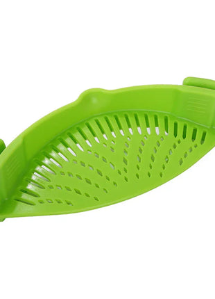 Clip-On Silicone Strainer Funnel