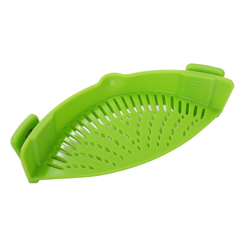 Silicone Clip-on Strainer & Washer Fits All Pot Size