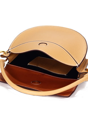 Saddle Crescent Cowhide Bags