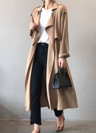 Elegant Long Trench Coat