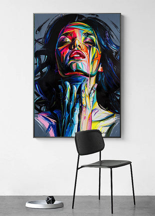 Smokey Girl - 60x80 cm