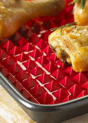 Silicone Pyramid Oven Mat – Non-Stick, Healthy & Crispy Cooking