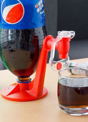 Beverage Dispenser Bottle Upside Down Drinking Gadget Party Home Bar Kitchen Gadget