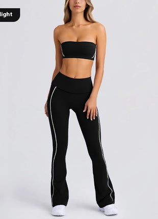 Yoga Clothes Strap Tube Top & Pants Exercise Suit