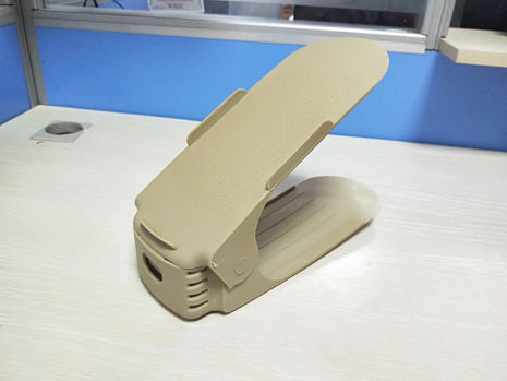 Adjustable Double Stand Shoe Organizer – Twice the Storage, Zero the Clutter