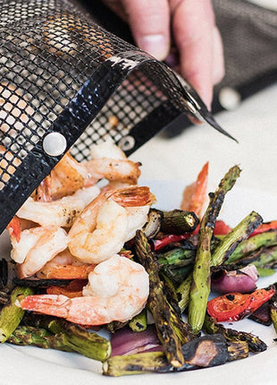 Reusable BBQ Grill Mesh Bag