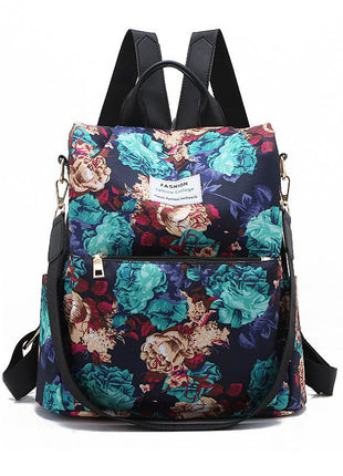 Large capacity anti-theft backpack