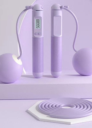 Fitness Fat Reduction Dedicated Count Rope Skipping With Bearings