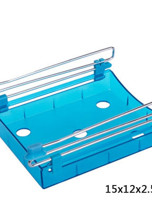 Hanging Plastic Refrigerator Clapboard Storage Rack Kitchen Supplies