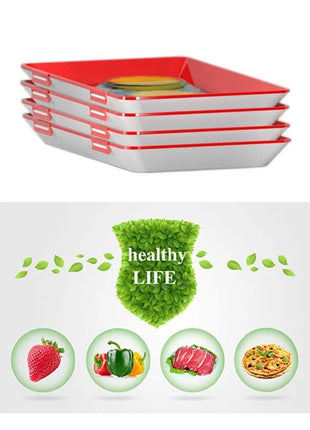 Reusable Food Preservation Tray