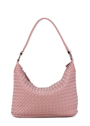 Korean Woven Shoulder Handbags