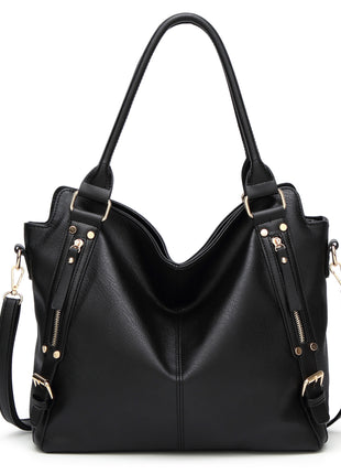 Vintage Leather Tote Bag