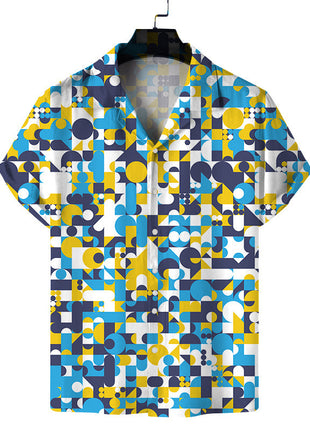 Casual Beach Digital Printing Shirt