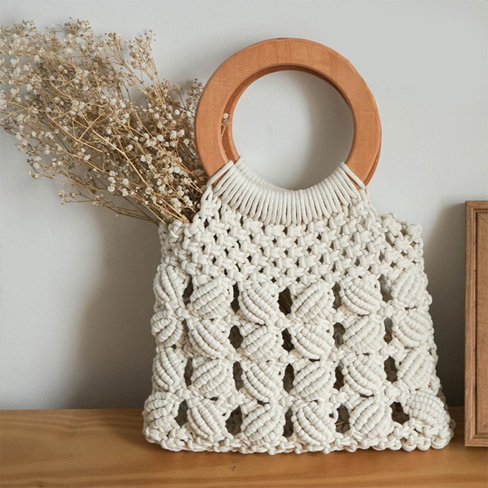 Cotton Rope Straw bags