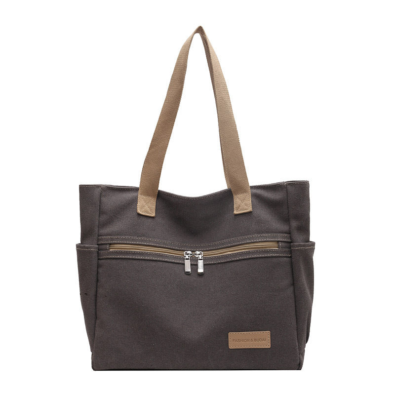 Canvas Shoulder Totes Handbag