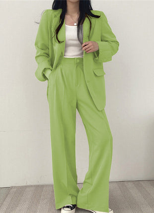 Korean Style Casual Suit Set