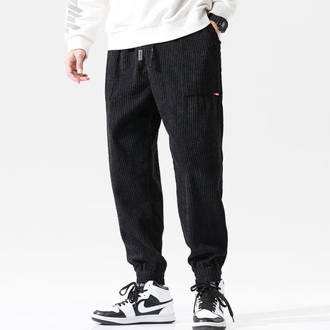workwear sports corduroy casual pants
