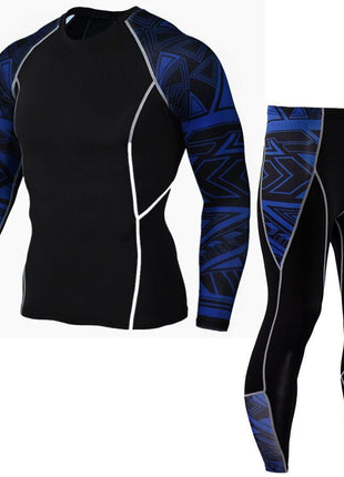Long Sleeve & Pants Gym Suit