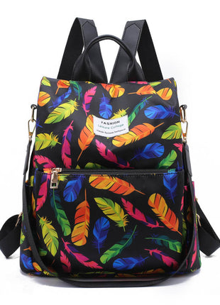 Large capacity anti-theft backpack