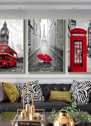 London Street 3 Pcs - 70x100 cm