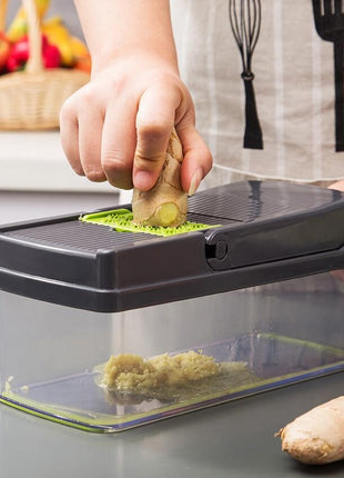 7-in-1 Multifunctional Vegetable & Fruit Cutter – Slicer, Dicer & Chopper