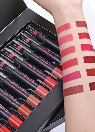 LANGMANNI Matte Lipstick set of 12