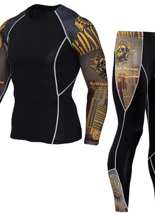 Long Sleeve & Pants Gym Suit