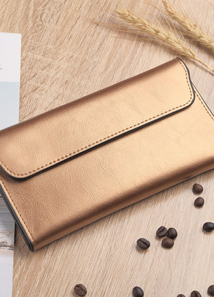 Long Genuine Leather Wallet