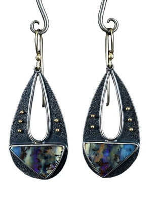 Vintage Elegant Resin Dangle Earrings