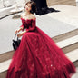 Red Toast Evening Dress