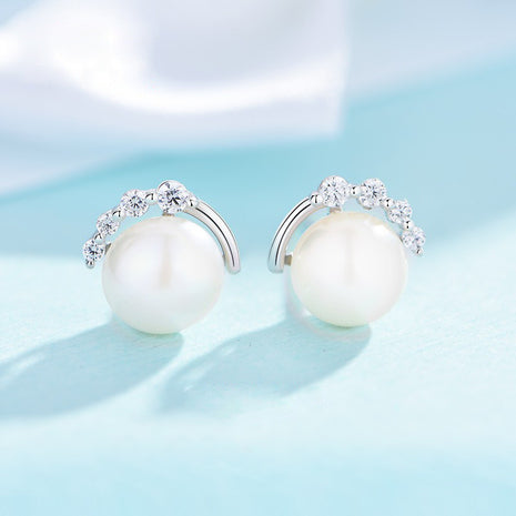 fashion 925 silver earrings