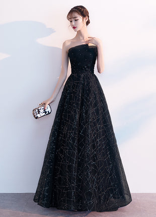 Strapless Long Evening Dress