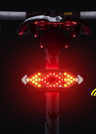 Remote control steering Bike taillight