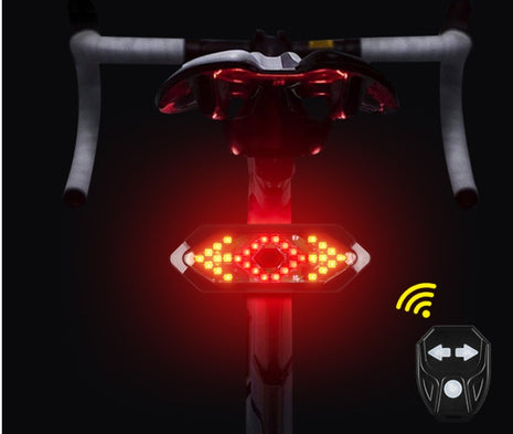 Remote control steering Bike taillight