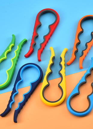 Multifunction 4 In 1 Lid Jar Opener Screw Bottle Opener