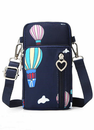 Two-Layer Nylon Purse