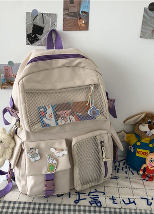 Harajuku College Style Fashion Backpack