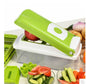 Set of 12 PCS Multifunctional Chopper, Grater, Slicer & Dicer Cutter